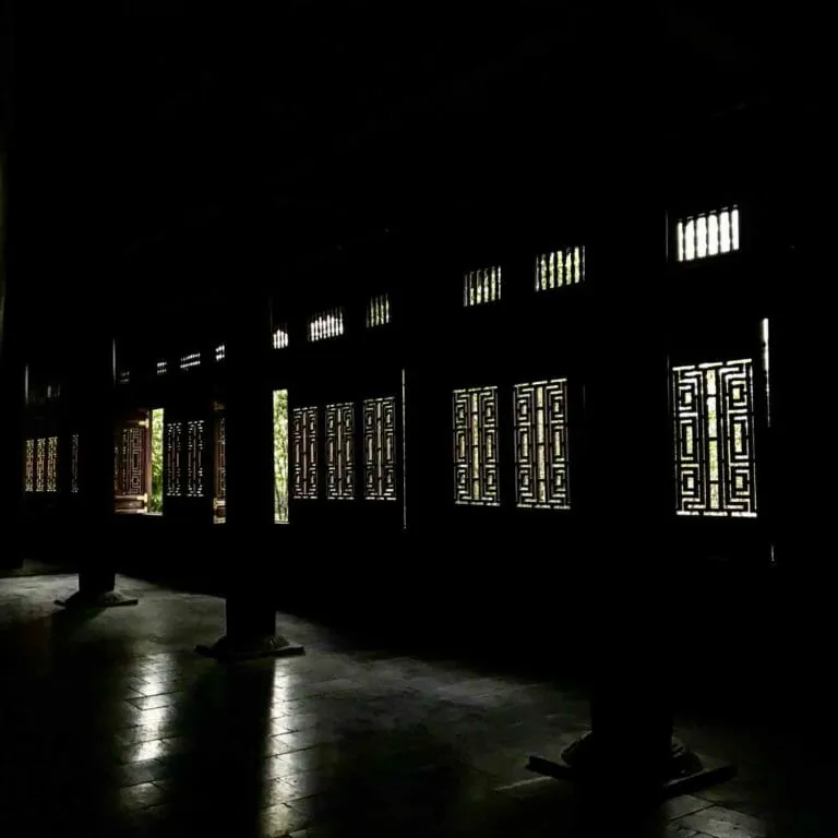 Tempel schaduw