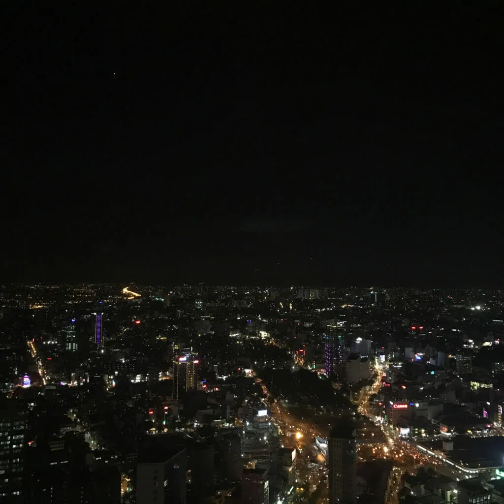 Saigon Uitkijk Skibar Donker