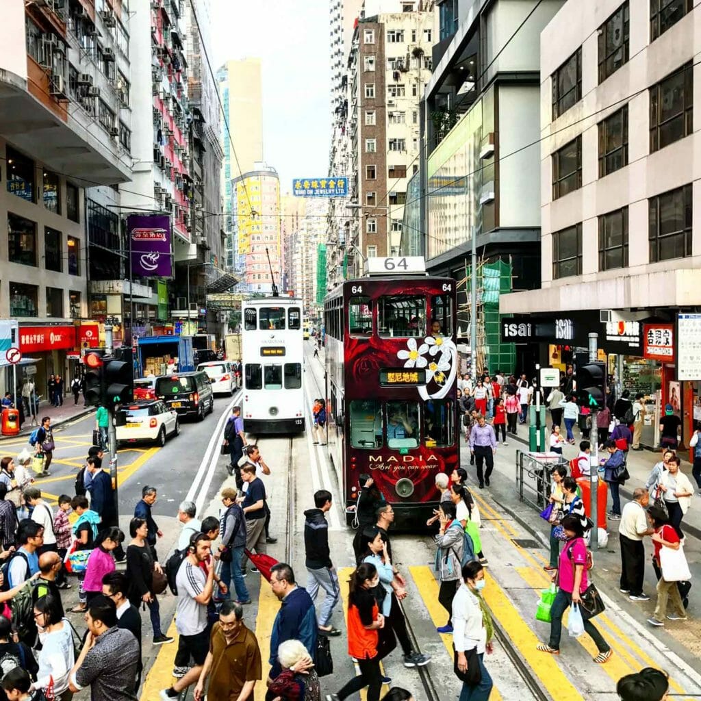 hong-kong-tram-street
