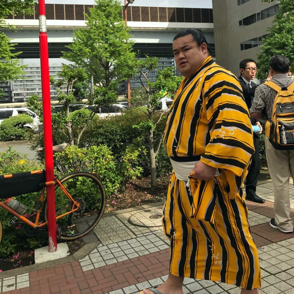 Japan Tokyo Sumo Worstelaar 03